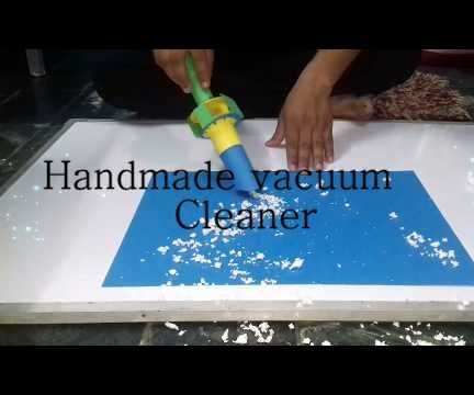 Hand Made Vacuum Cleaner From Paper