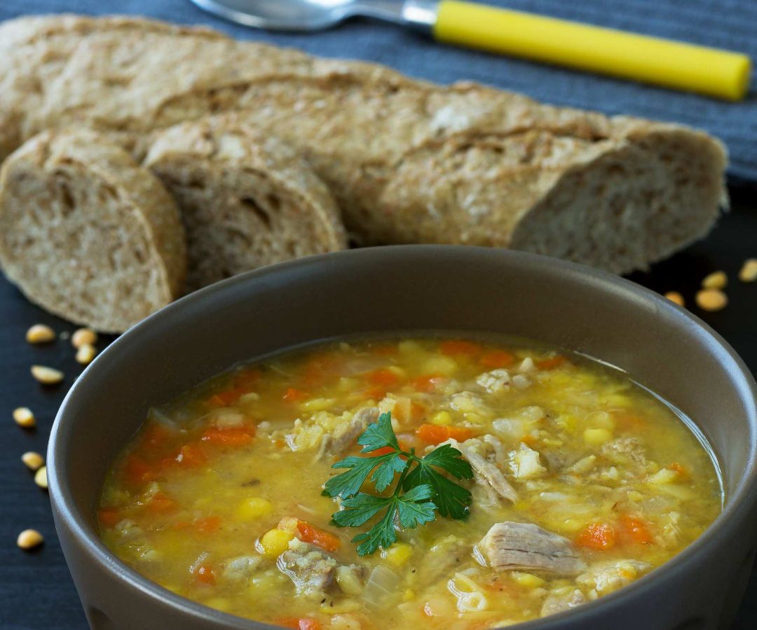 Split Pea Soup With Pork Ribs