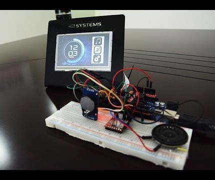 Alarm Clock Featuring Gen4-uLCD-43DT