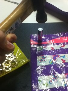 Attaching the Handles. 