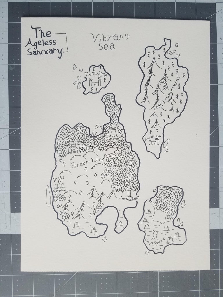 How to Draw Fantasy Maps : 16 Steps (with Pictures) - Instructables