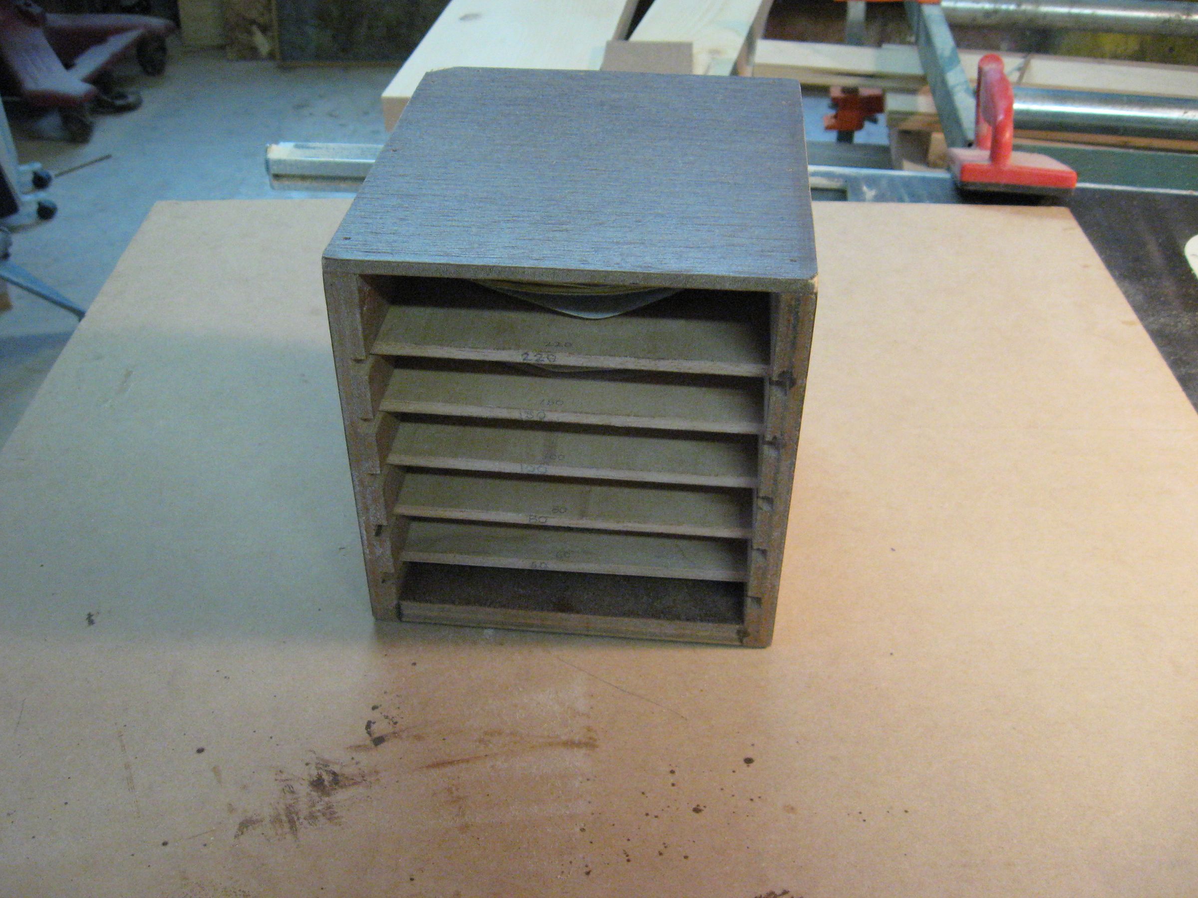 How to Store Your  Random Orbital Sander Discs in a Shopmade Box!