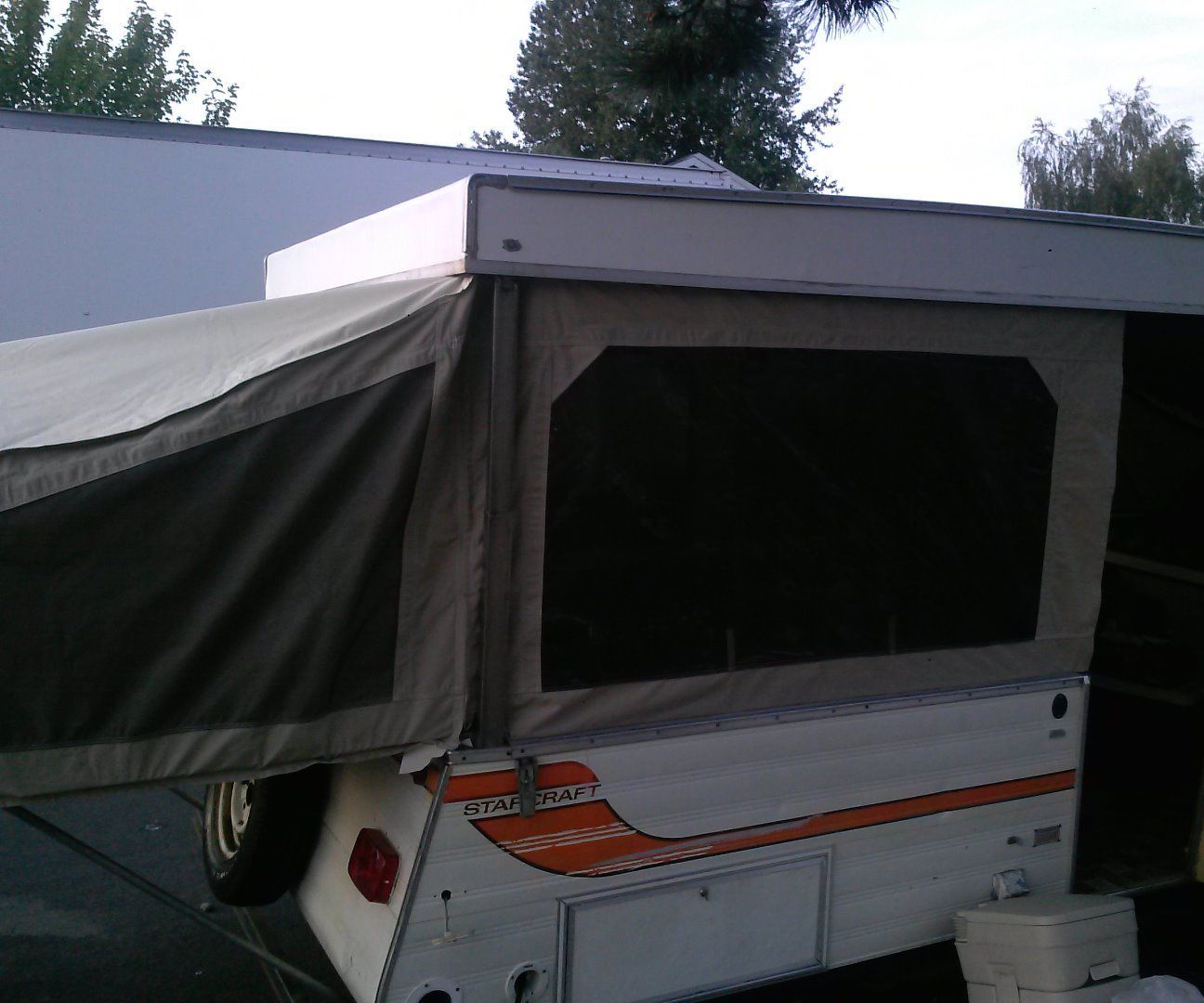 Tent Trailer Roof Re-build