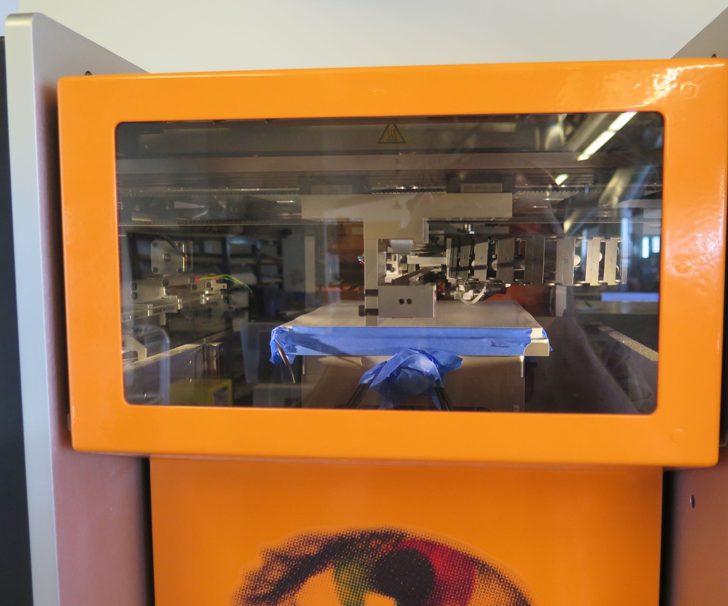 Industrial ASMR: Mining an Mcor Iris 3D Printer for Sound