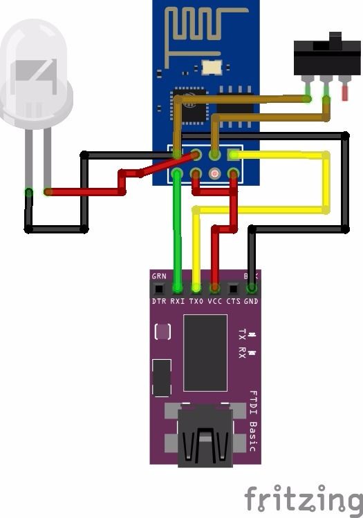 ESP8266 Network LED