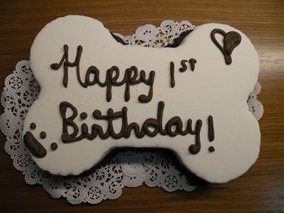 Puppy Birthday Cake!