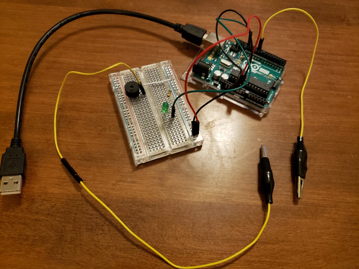 Buzz Wire Game With LED Timer for Arduino UNO : 5 Steps - Instructables