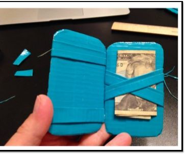 Duct Tape Magic Wallet