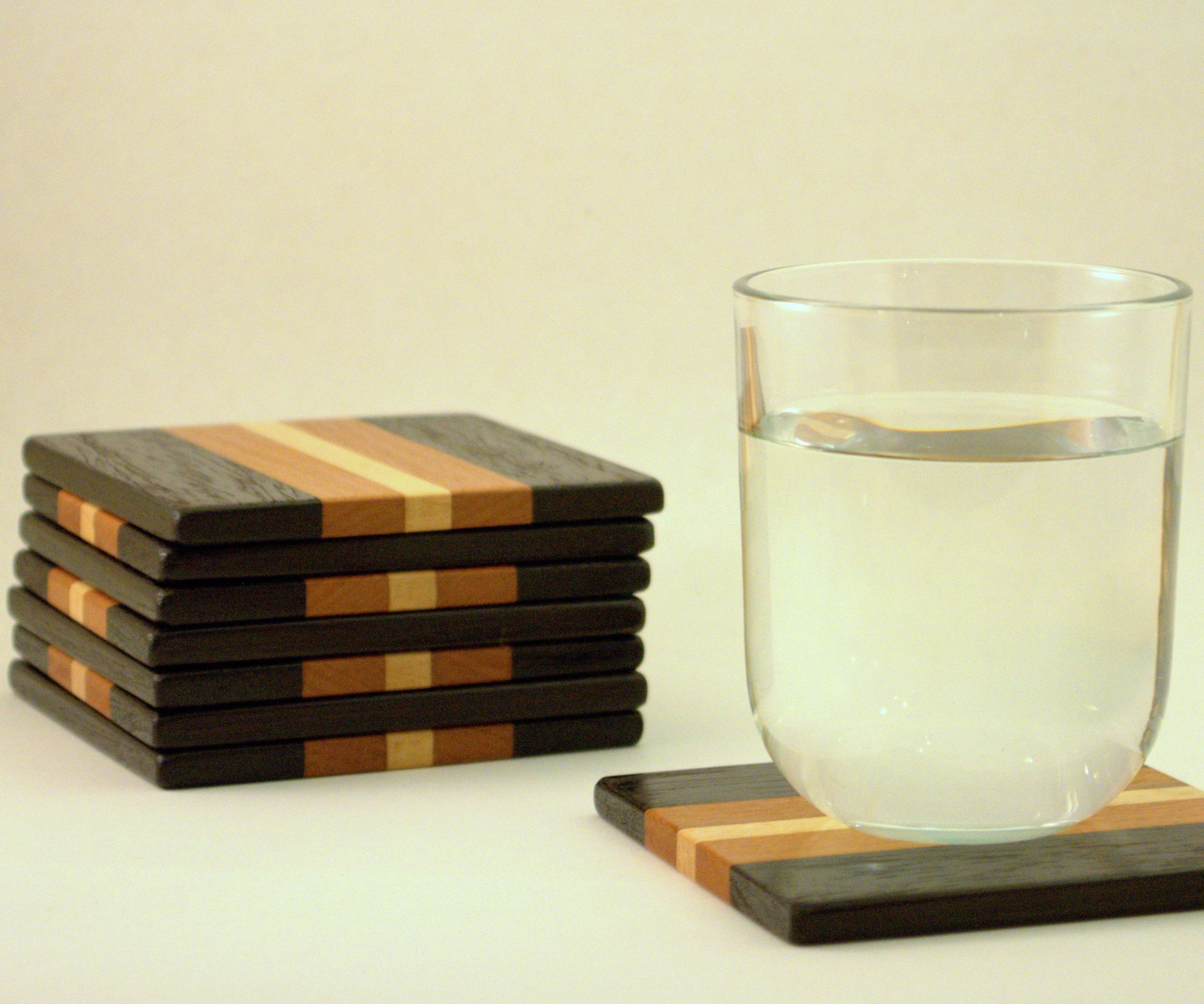 Wooden Drinking Coasters
