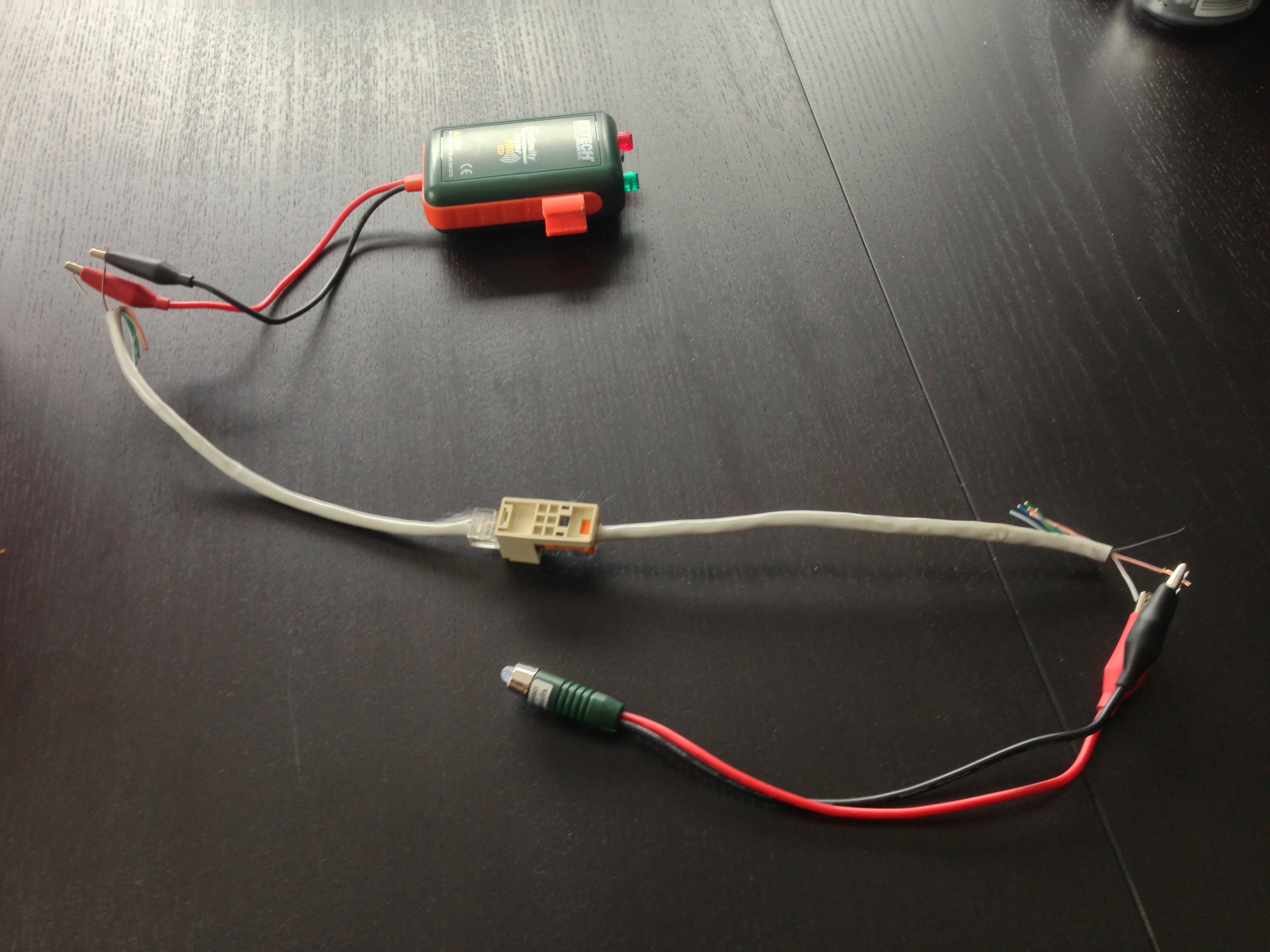 Tracing CAT5 Cables With a Continuity Tester 4 Steps Instructables