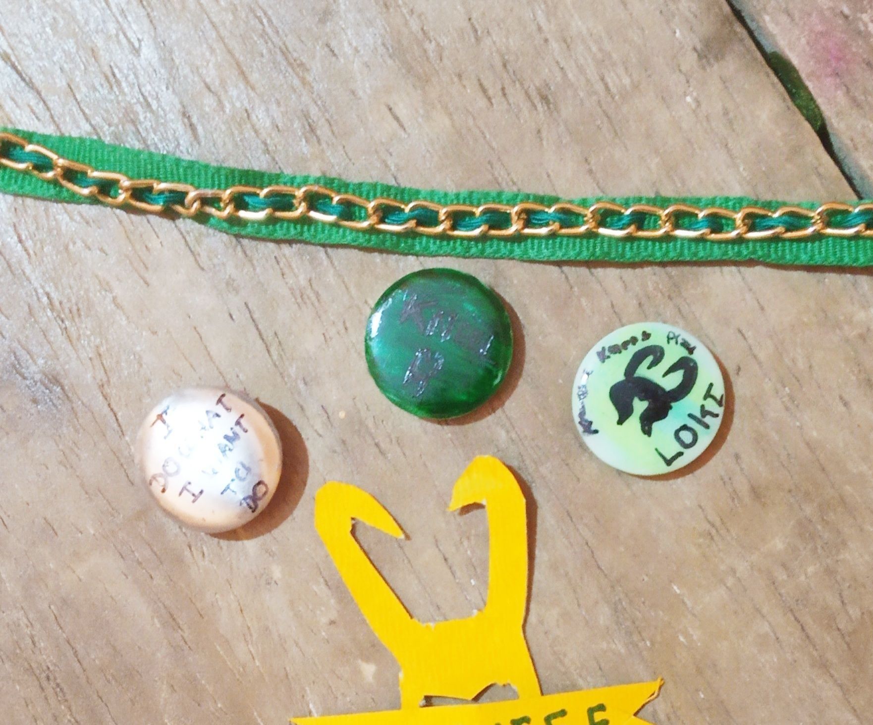 Loki Inspired Bracelet 