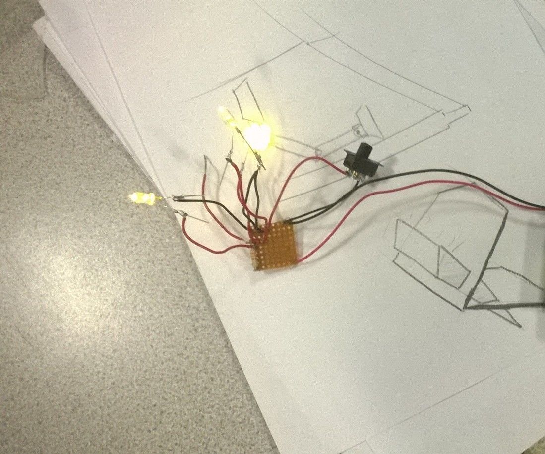 LED Battery Powered Circuit 