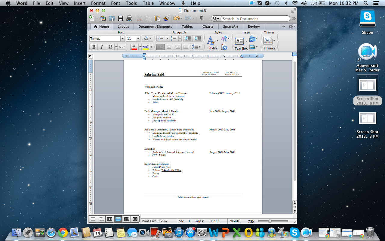 How to Create a Resume