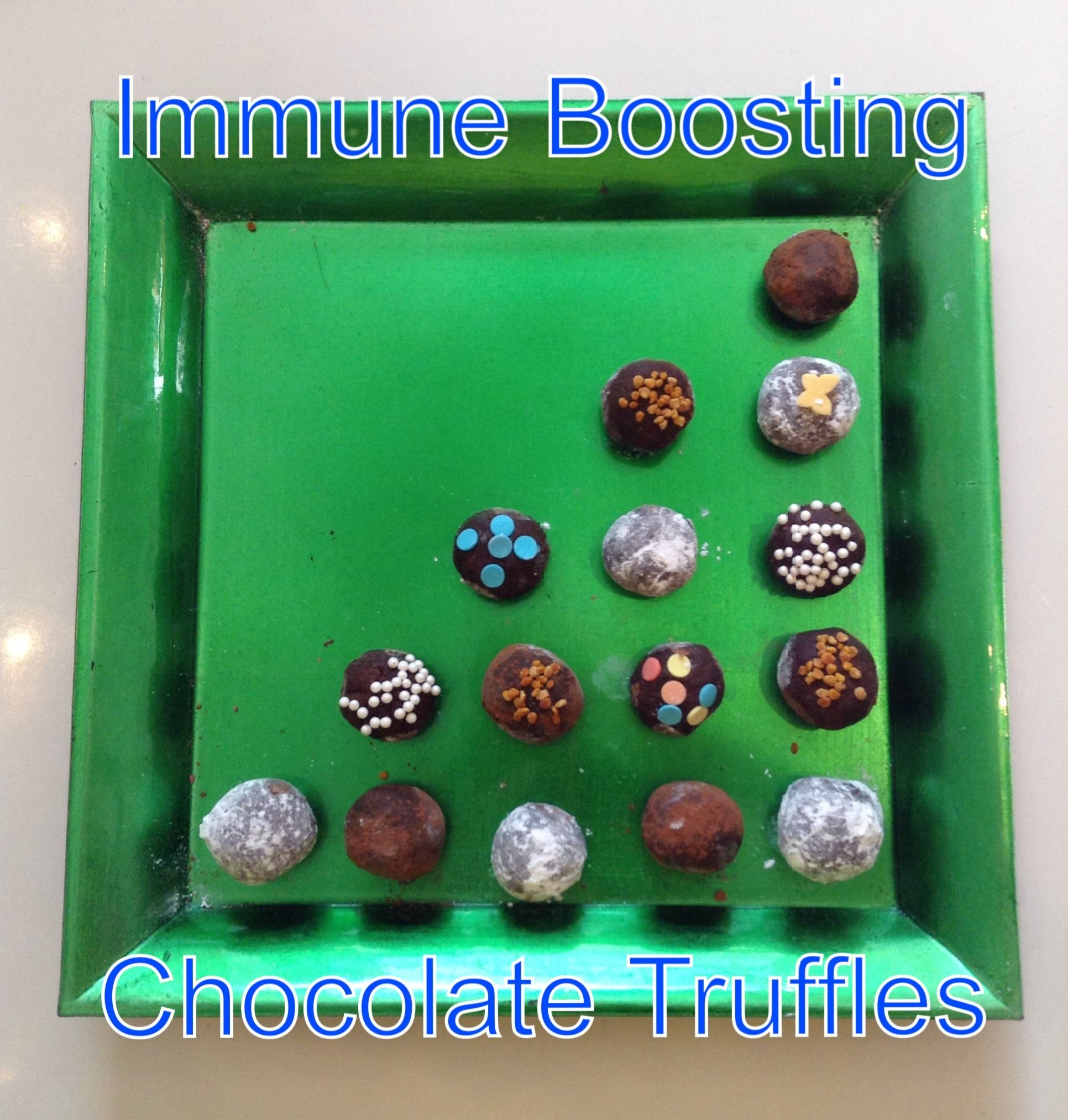 Immune-Boosting Chocolate Truffles