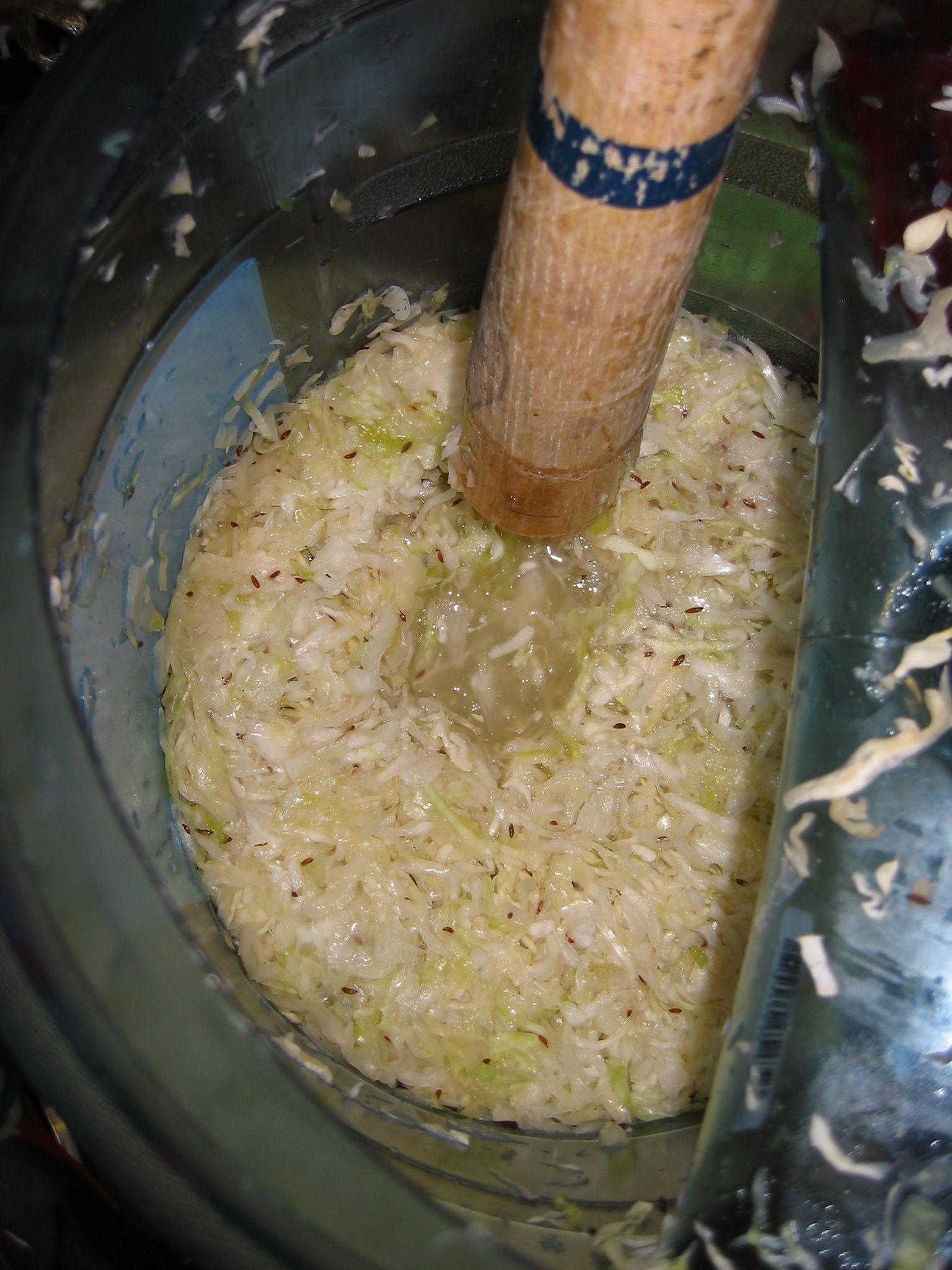 Quick Sauerkraut With Caraway Seeds and a Baseball Bat 9 Steps (with