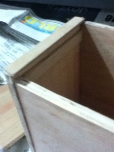 Putting in the Sliding...thingy.