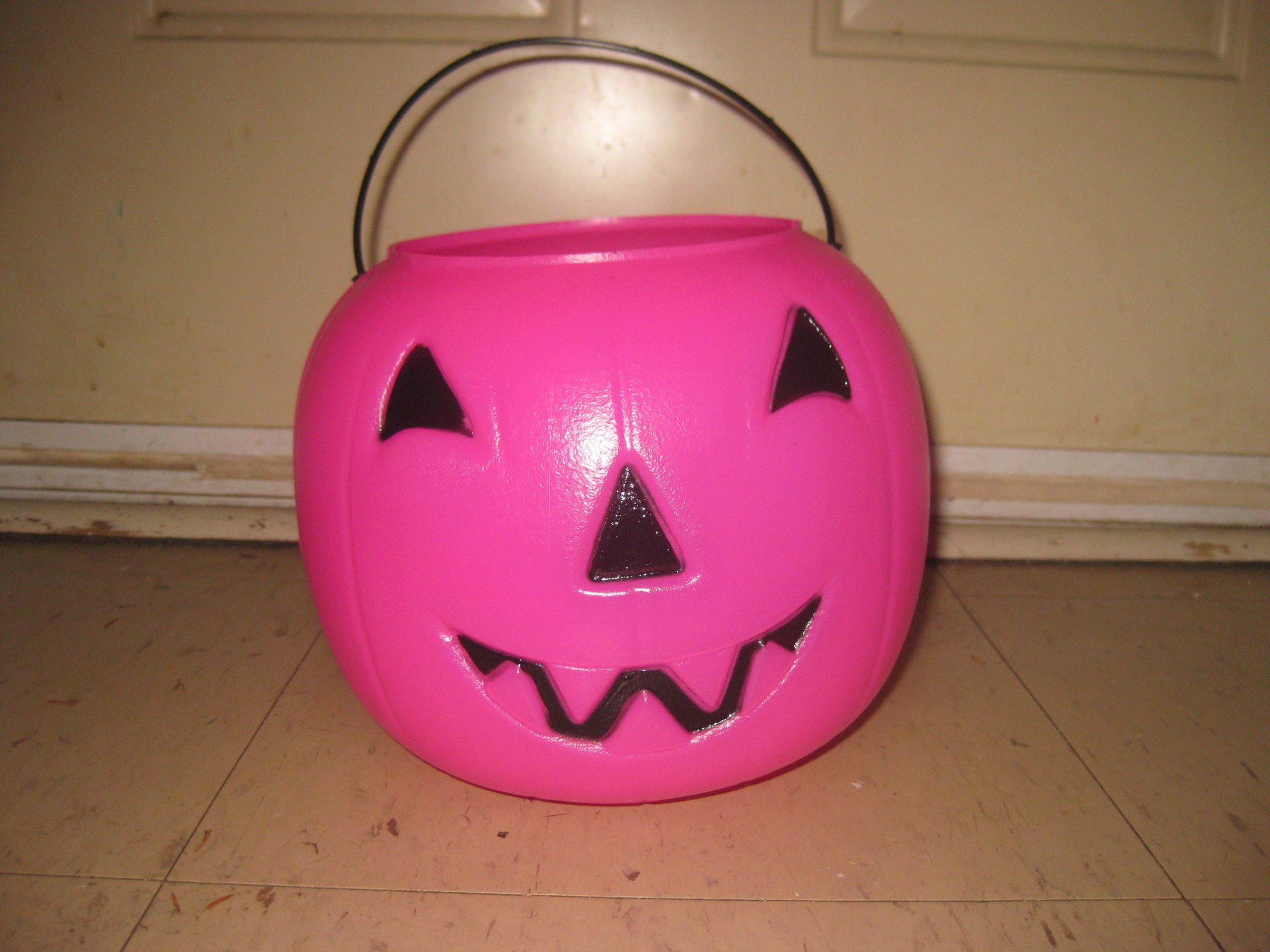 Flashing Halloween Treat Basket