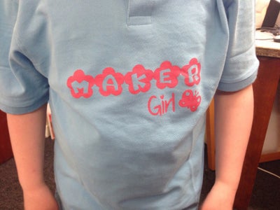 Simple Silhouette T-Shirt Stenciling
