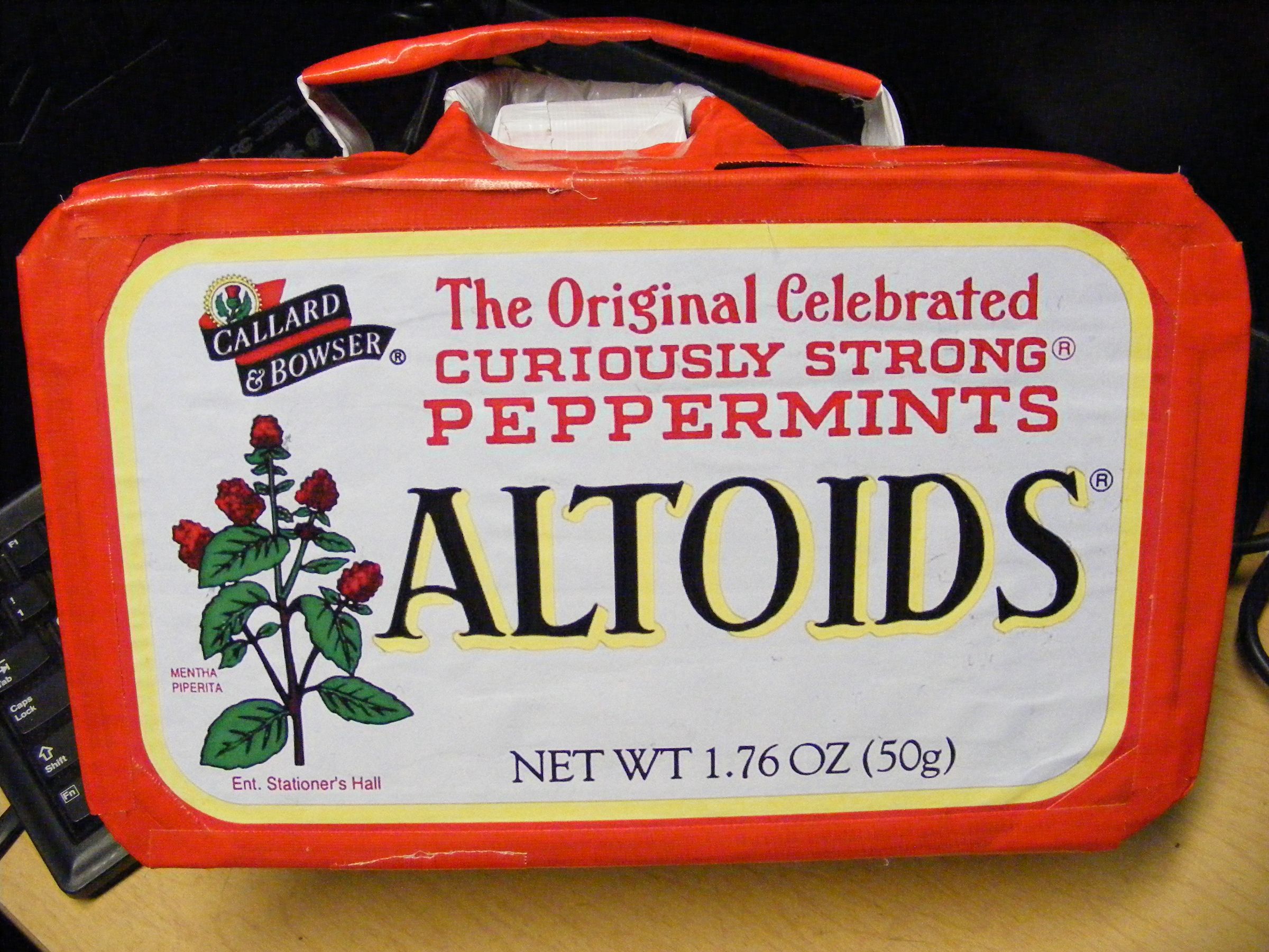 Bumpus' Giant Altoids Subway Turkey Sammich Holder (Giant Altoids Tin Lunchbox)