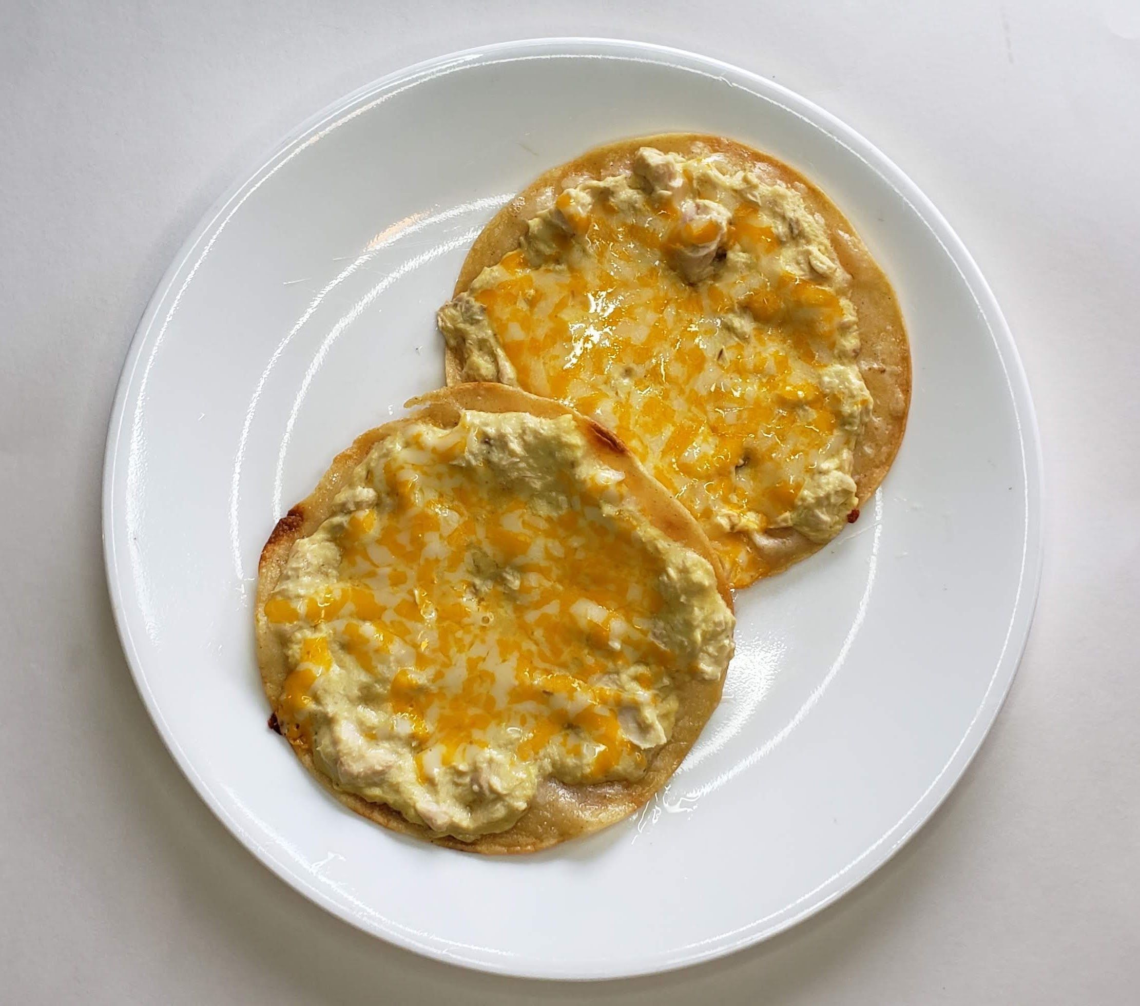 5 Minute Tuna Melt Tortilla Pizzas 4 Steps Instructables