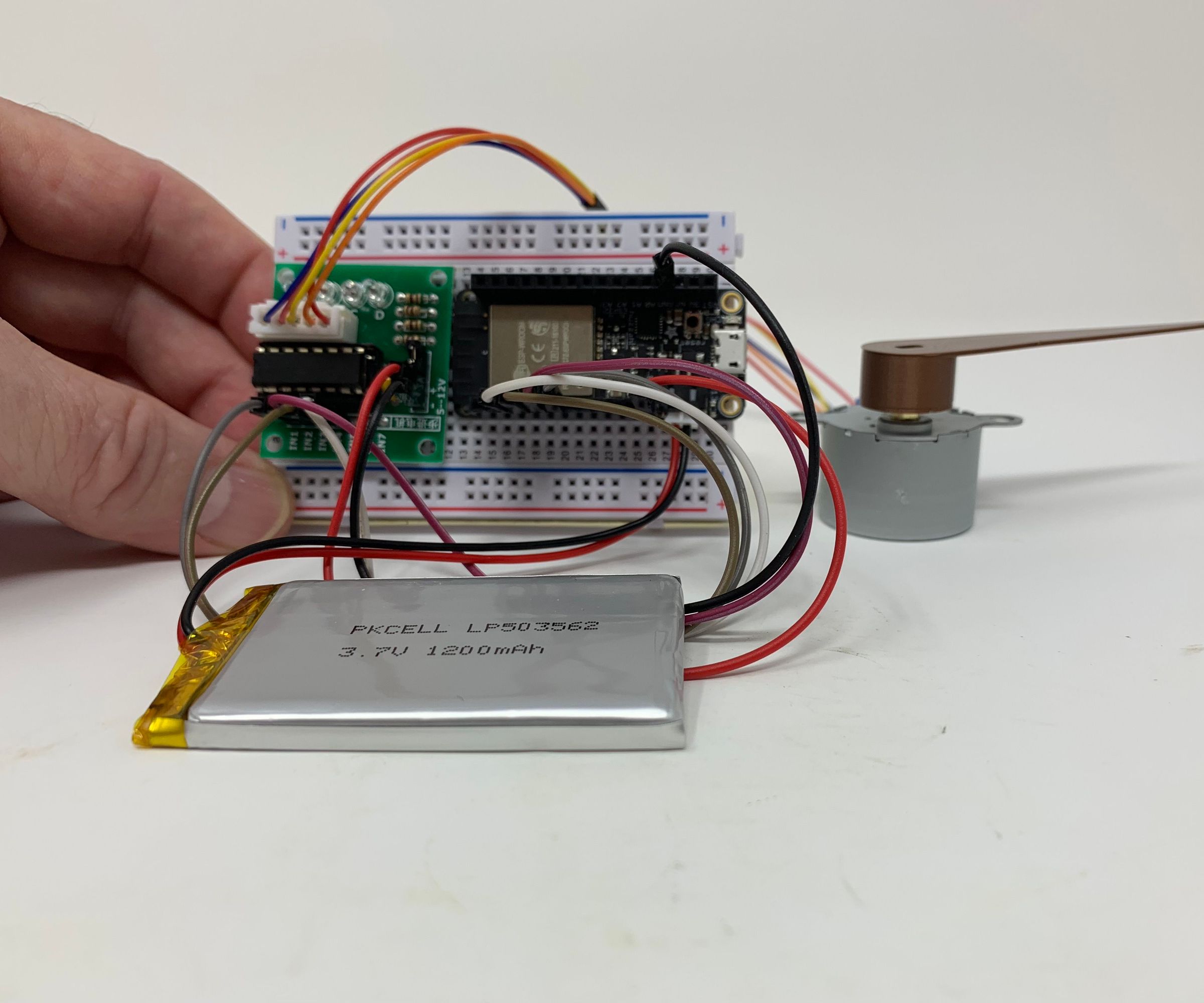Stepper Motor Test Fixture