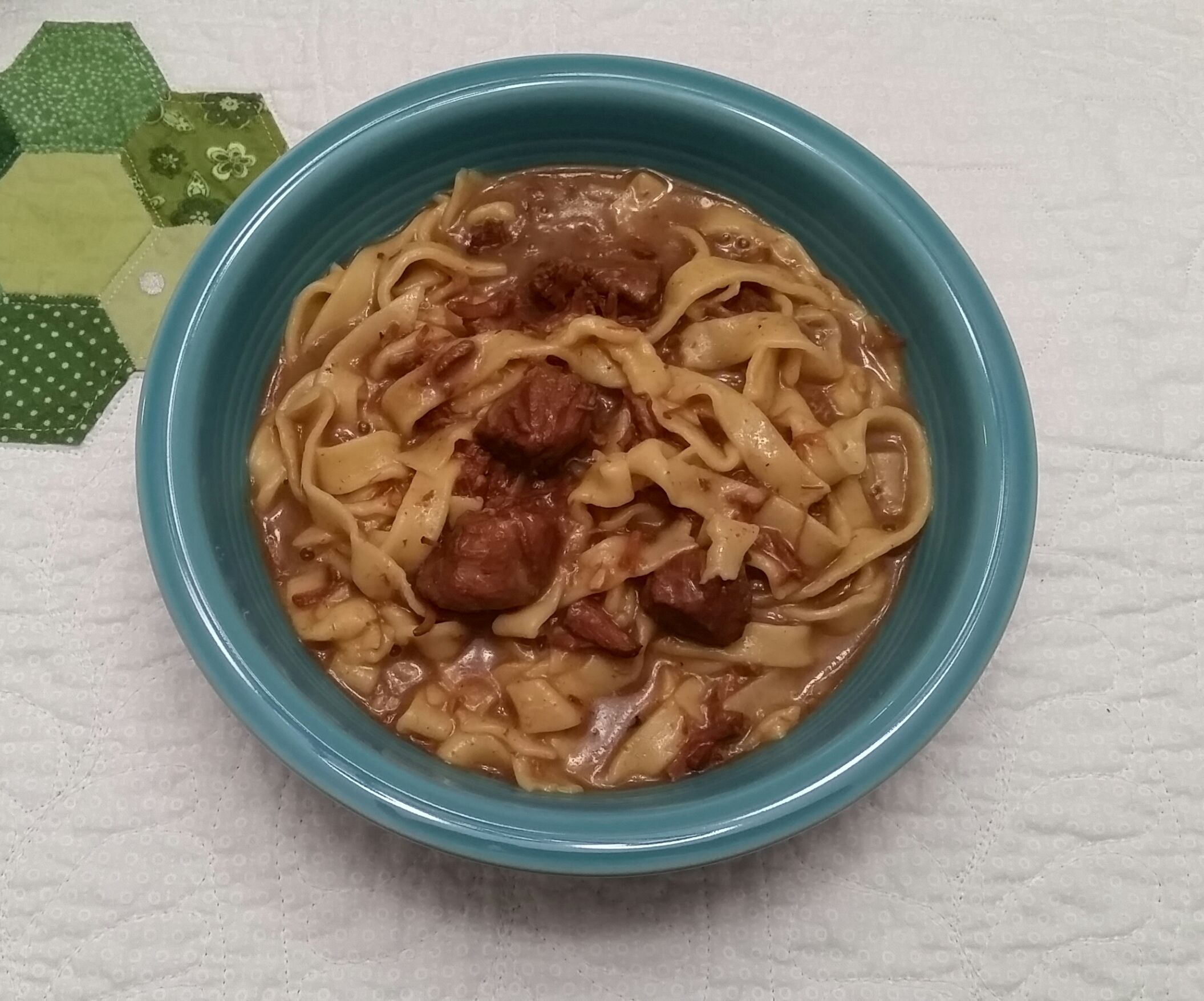 Homemade Brown Noodles
