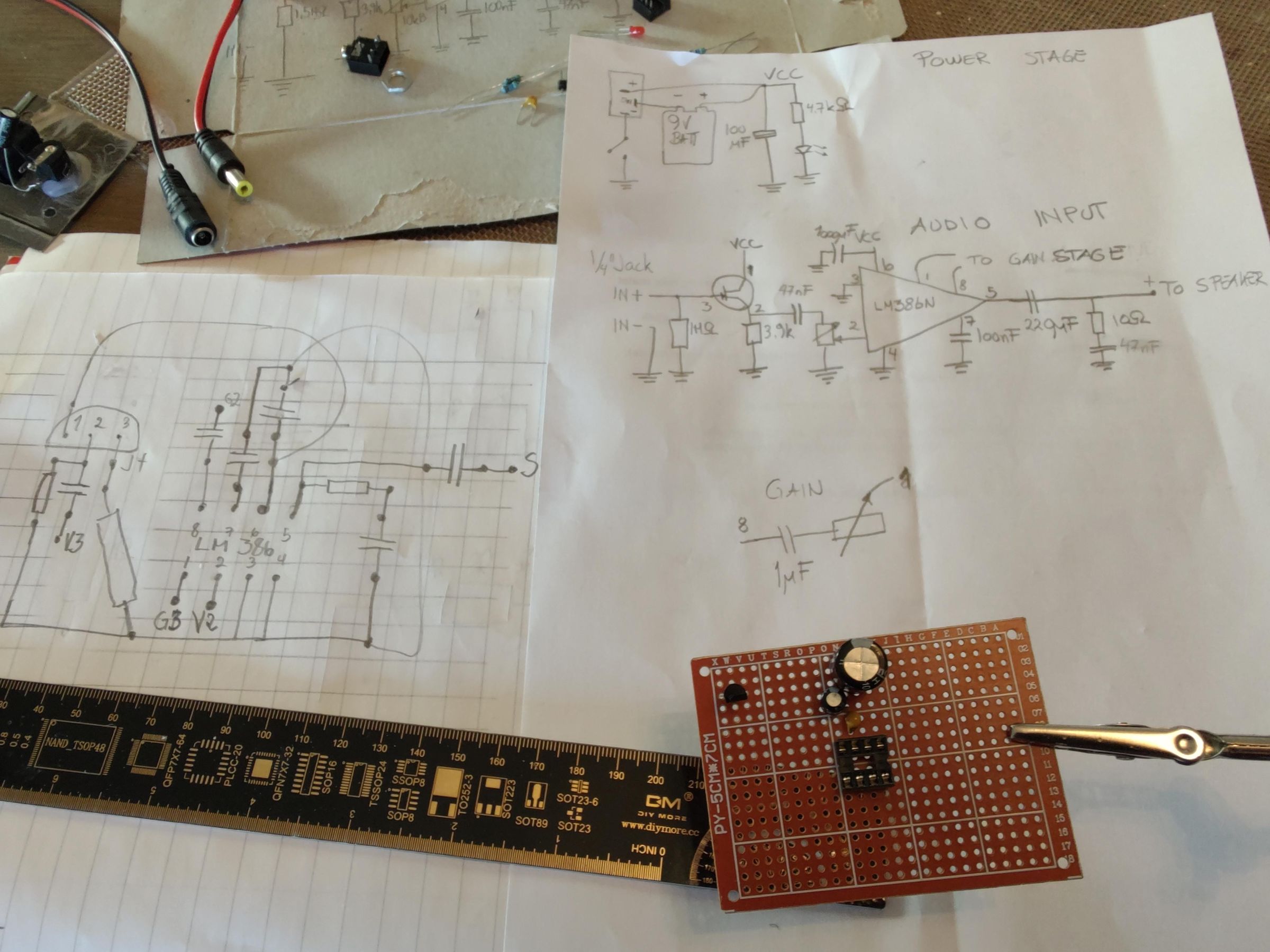 Simple LM386 Based Guitar Amplifier : 5 Steps - Instructables