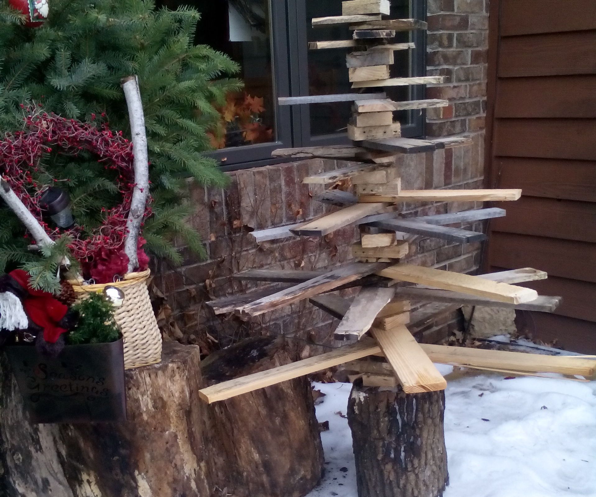 Reclaimed Christmas Tree