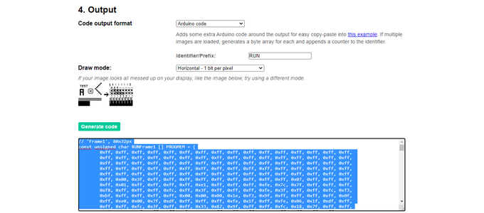 Create Animation on OLED Display Controlled by Arduino : 6 Steps (with ...