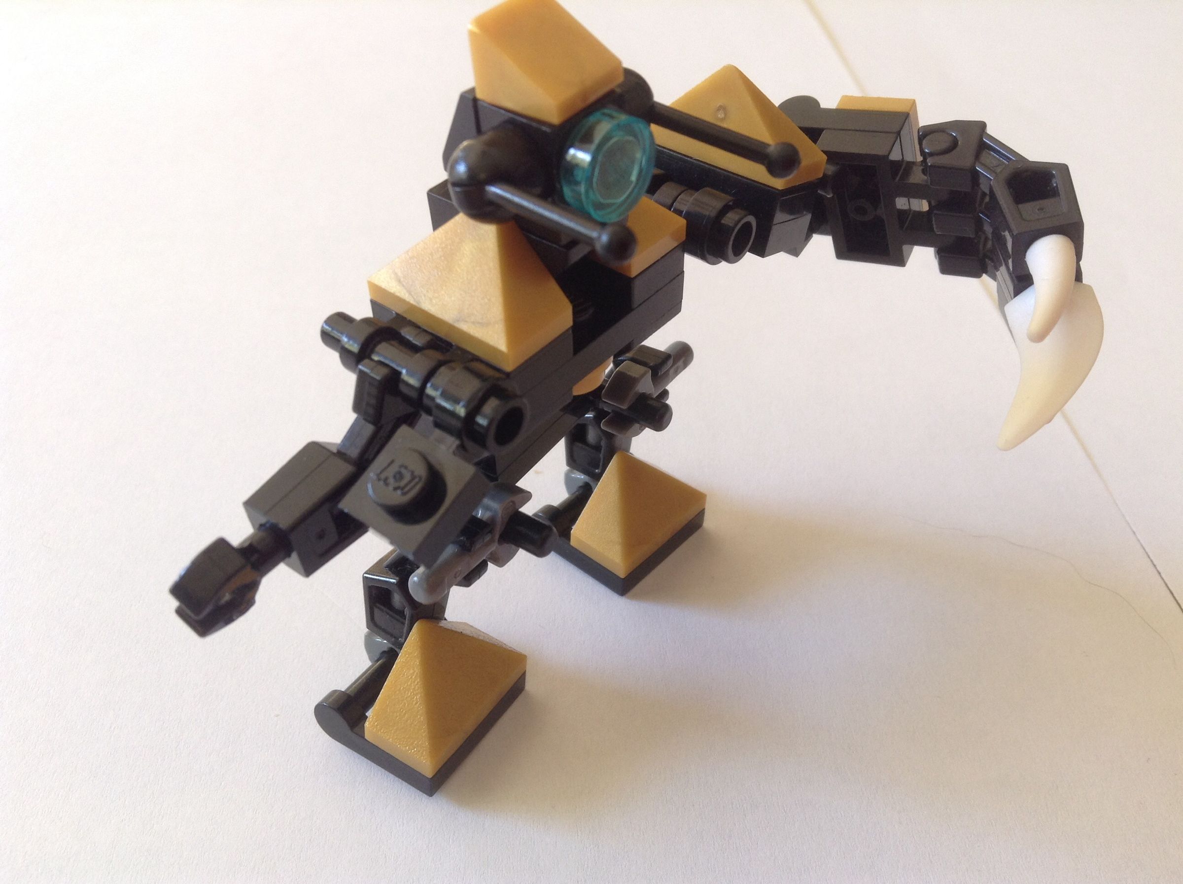 How to Make a Lego Robot Mech 8 Steps Instructables