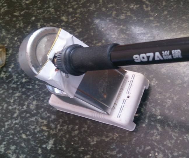 Almost free good looking soldering stand