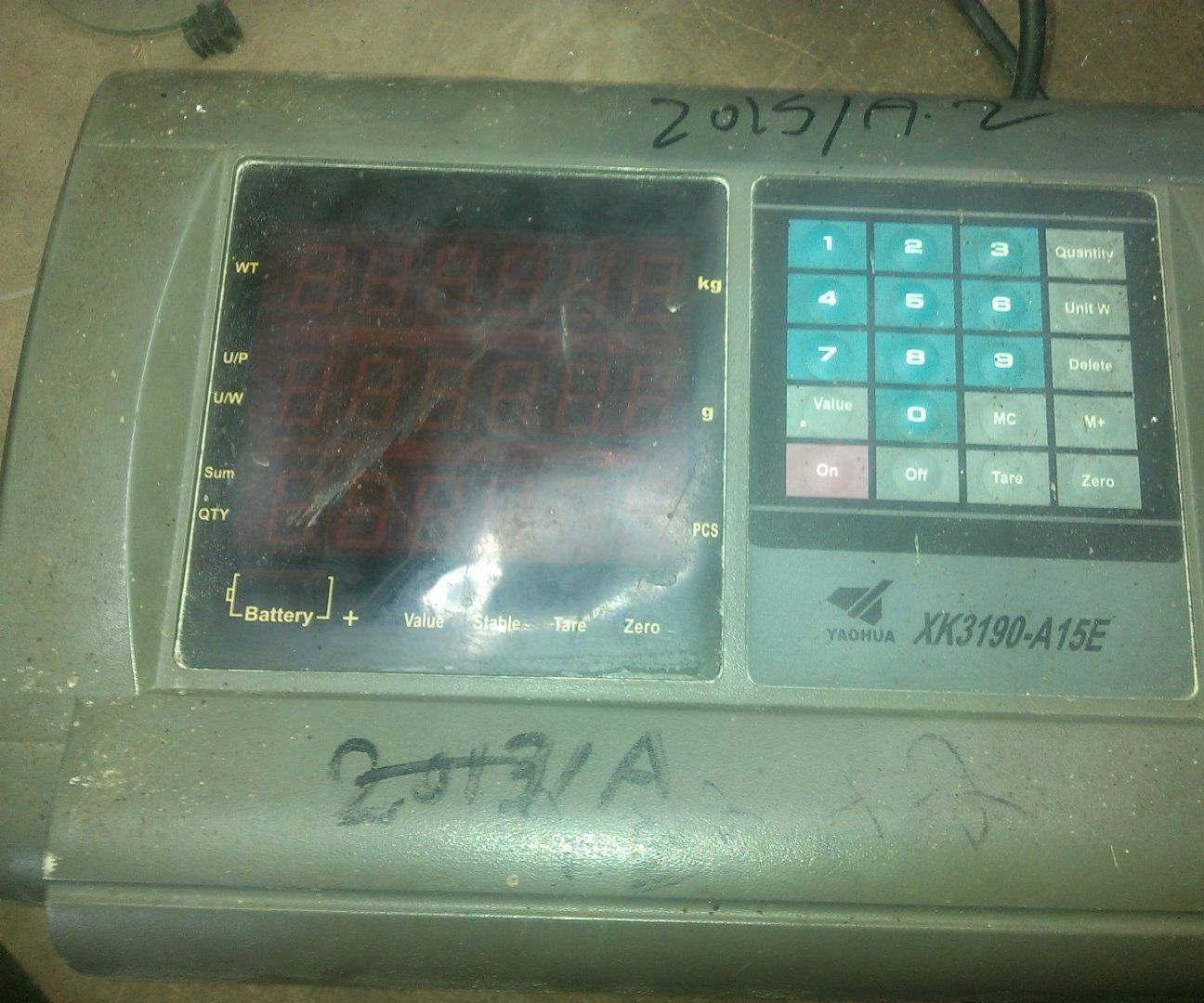 Charging Problem in Electronic Scale (500kg)