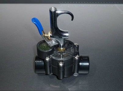 Modifying the Sprinkler Valve