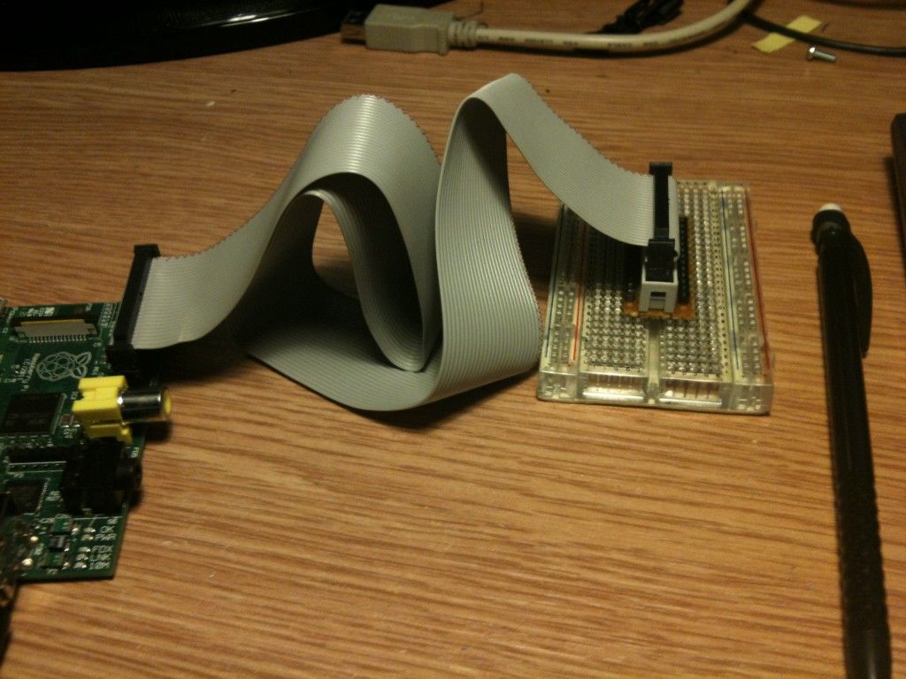 Breadboard Adapter for the Raspberry Pi