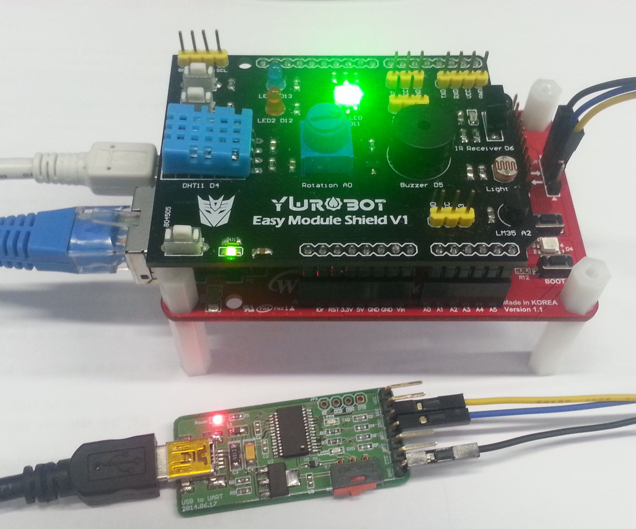 IoT Base Platform With GCC, WIZwiki-W7500 : MQTT