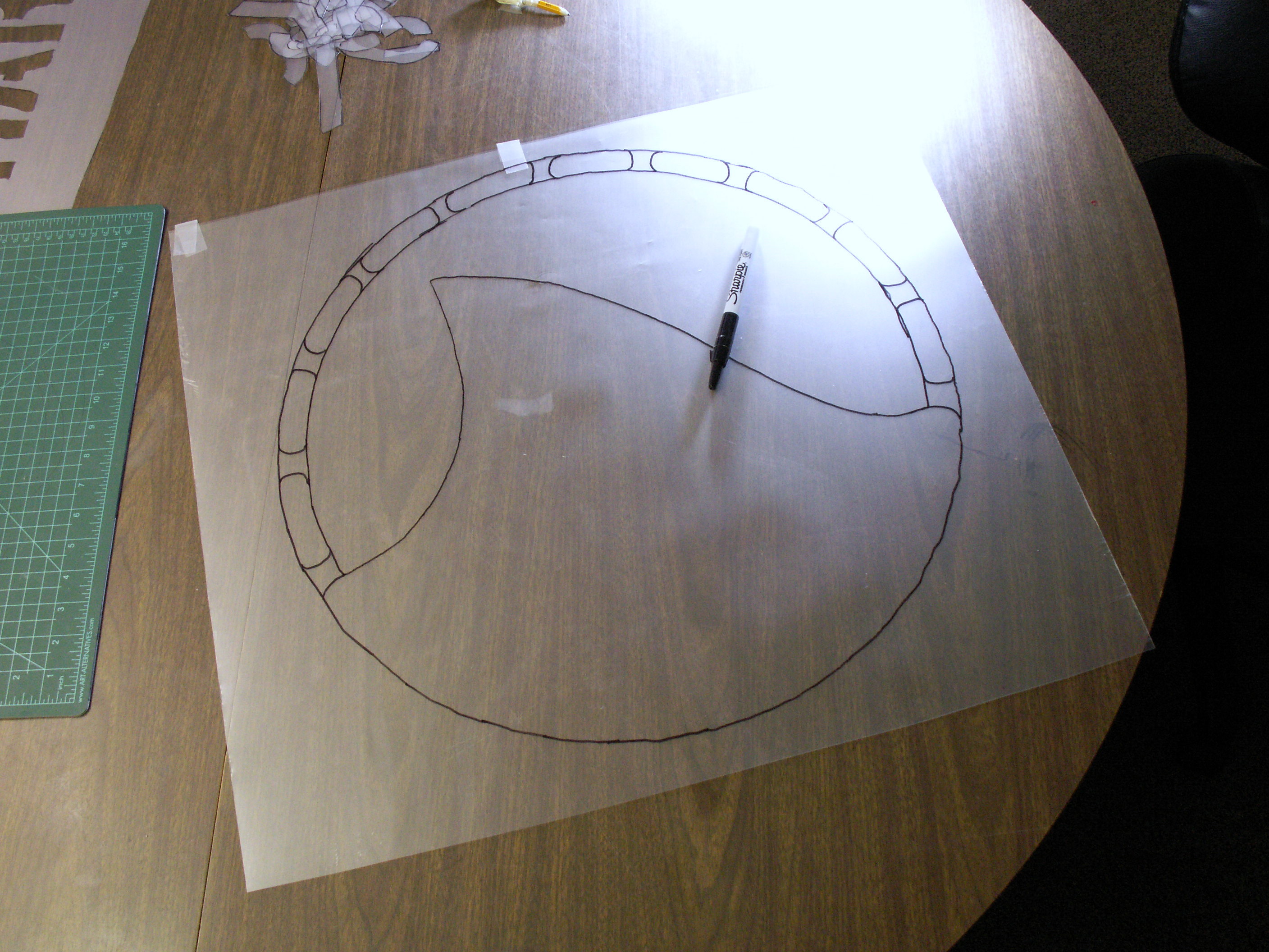 Large Stencils Via Projector 7 Steps Instructables