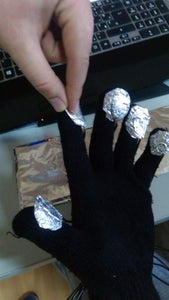 Connecting Piano Glove With Makey Makey