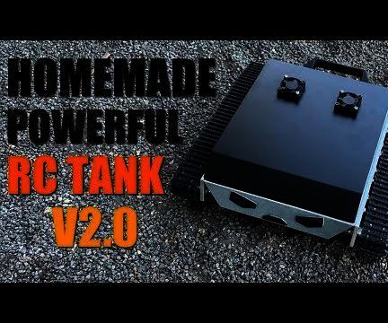 How to Build a DIY Powerful Metal Rc Robot Tank V2.0