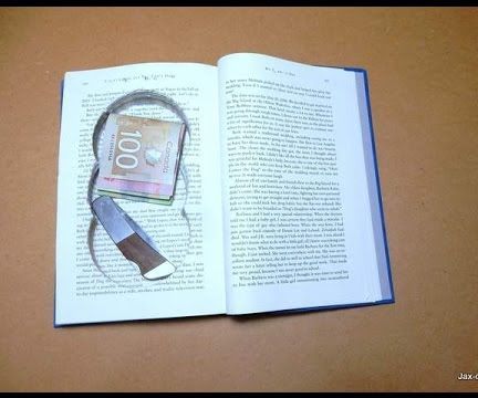 Easy way to make a book safe 