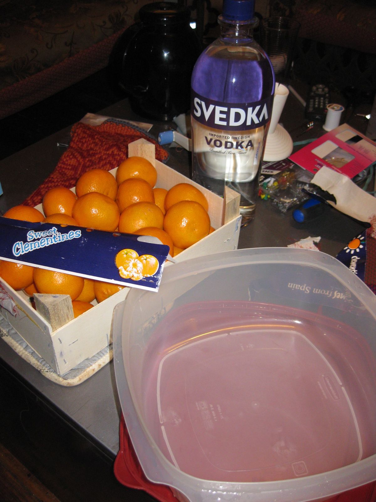 Vodka Clementines