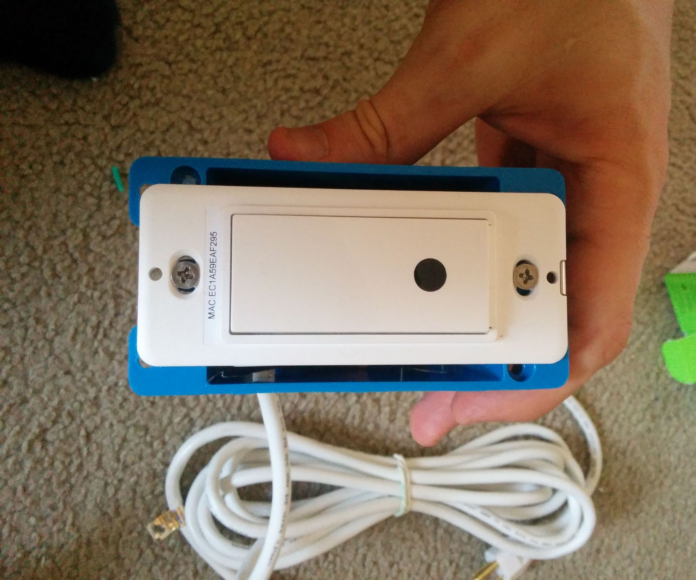 How to make an iphone/android/web controllable extension cord that can be used to control your crockpot, garage door, coffee maker, rice cooker, smoothie blender... fish tank bubbler or any other electronic device from anywhere with internet access.