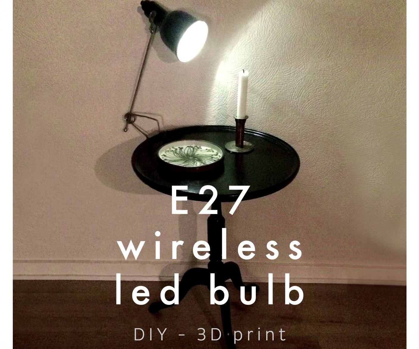 E27 Wireless LED Bulb