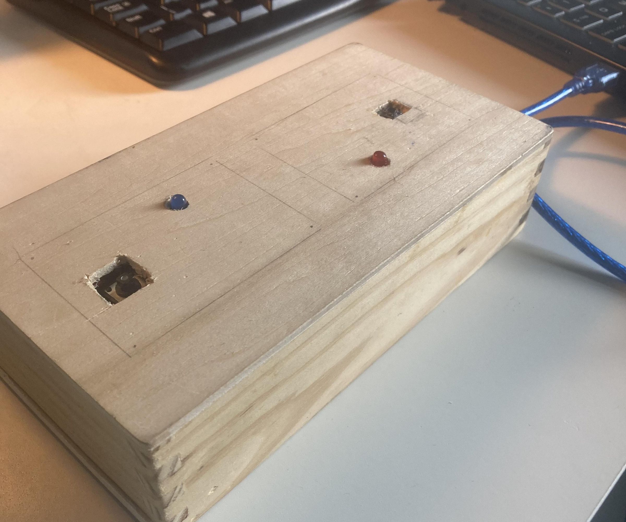 Simpele 2 Speler "button-masher"