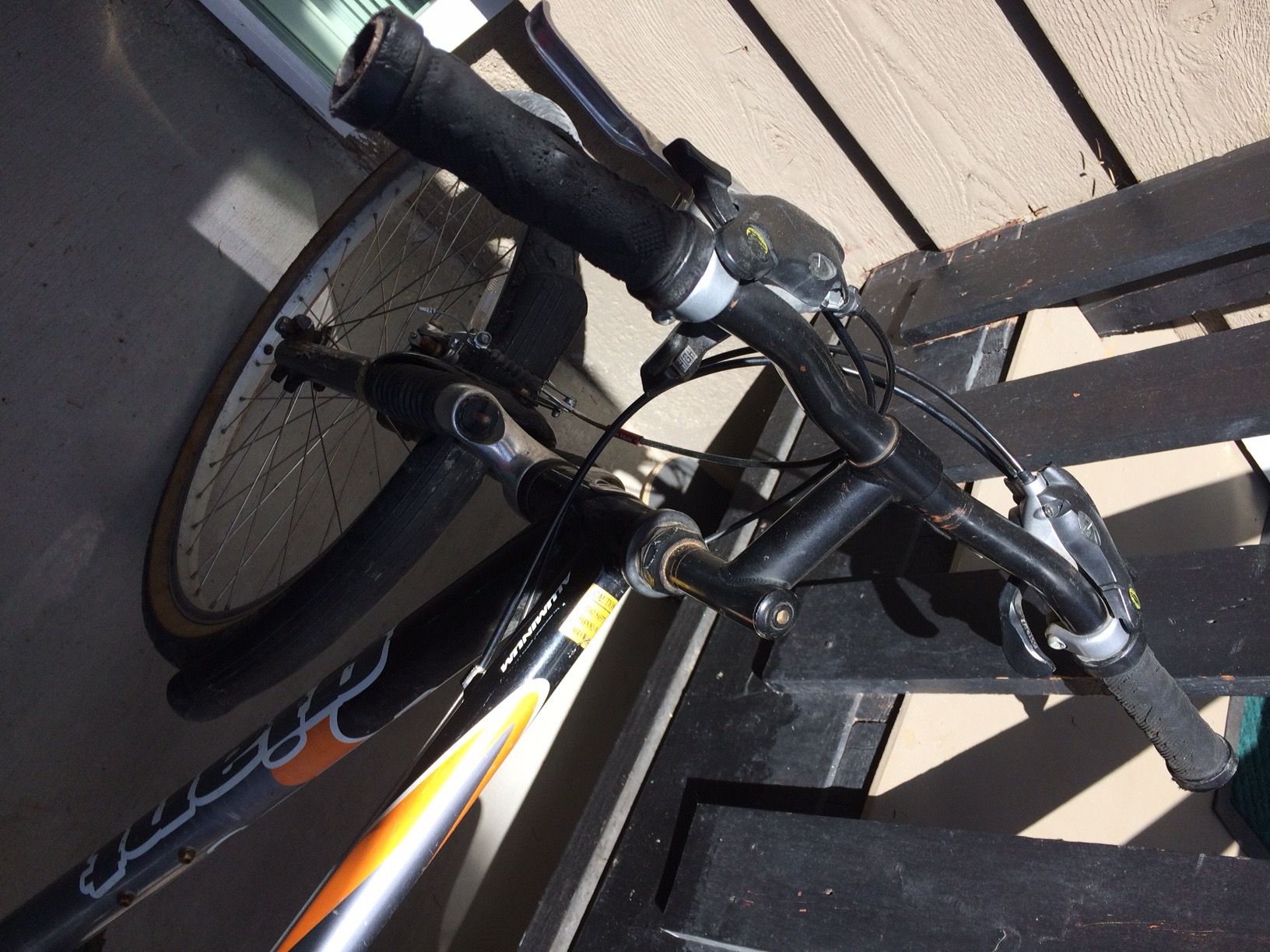 how to adjust bike steering height