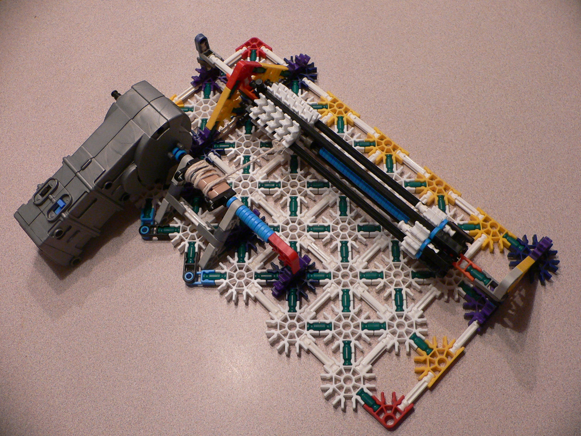 Knex Rubber Band Gun Turret.