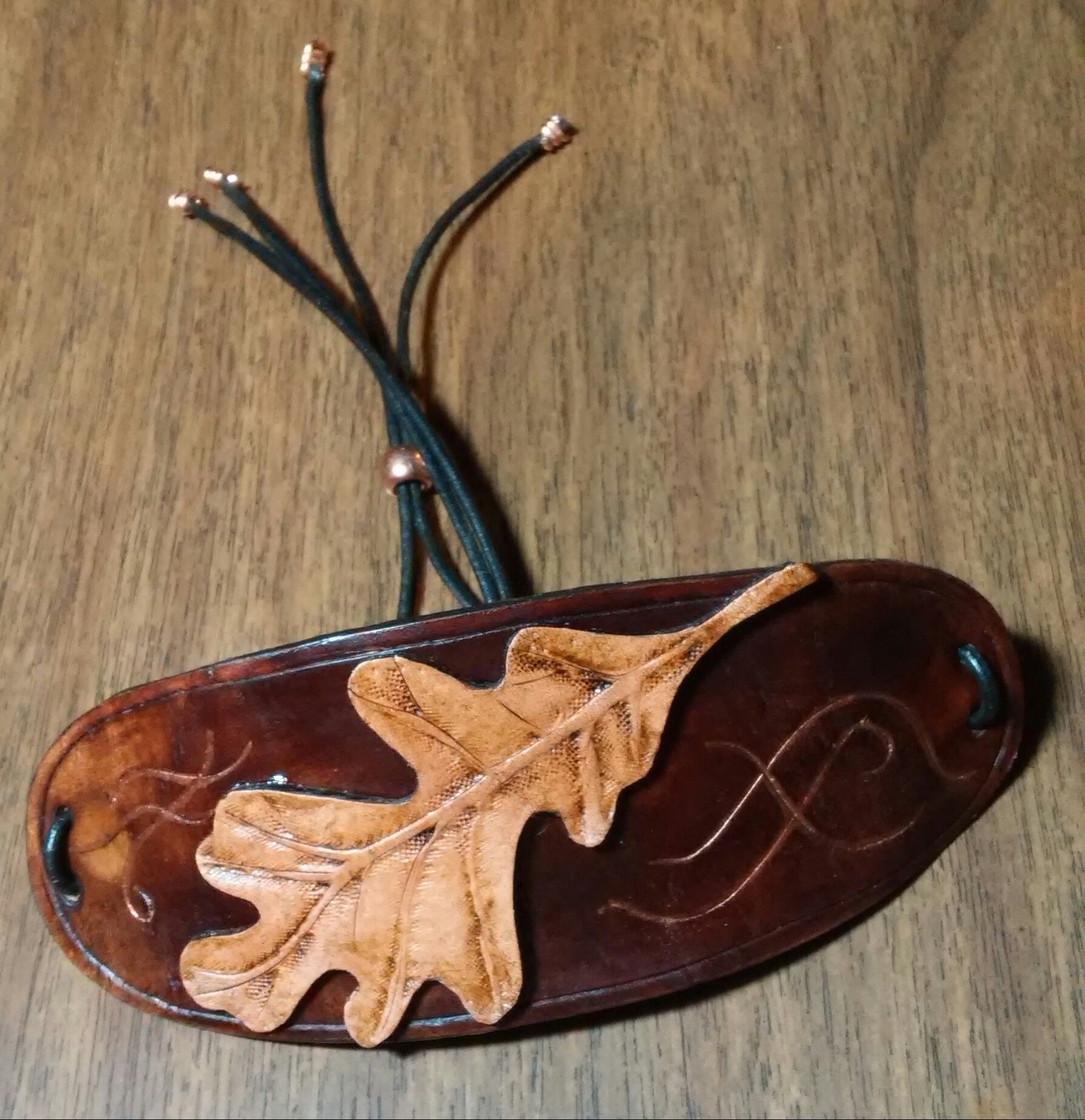 Hand Tooled Leather Bracelet