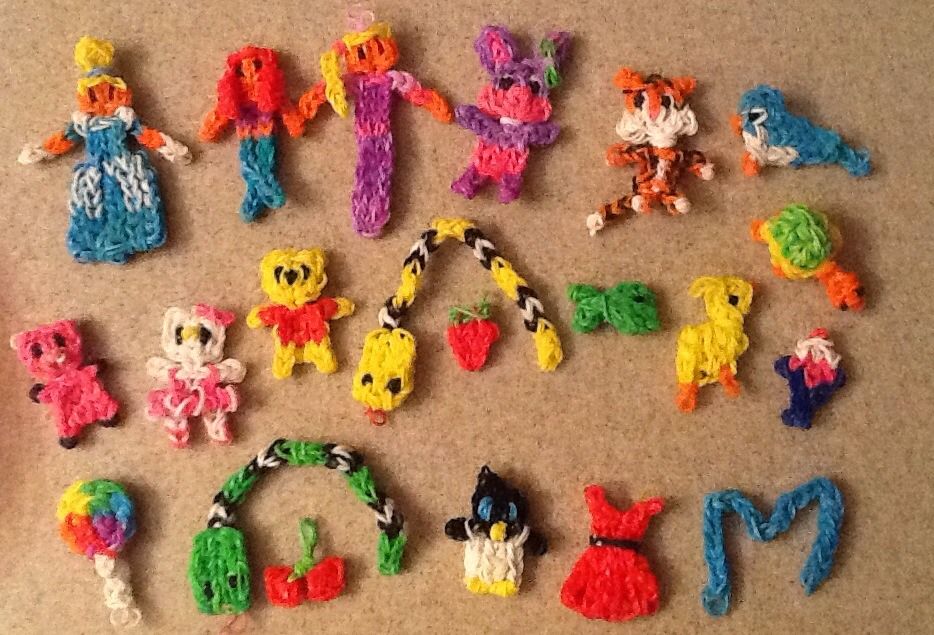 Rainbow Loom Animal Charms