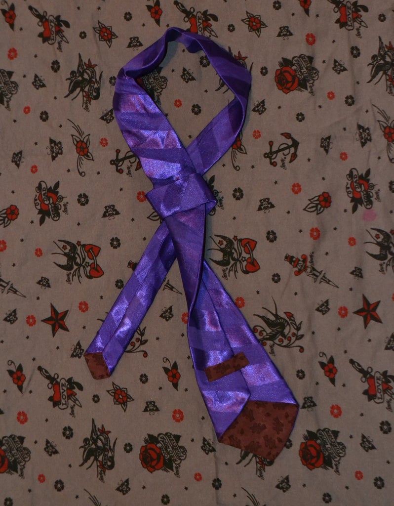 making a neck tie