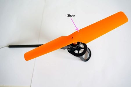 ​Fixate the Four Motor Arms on the Main Frame