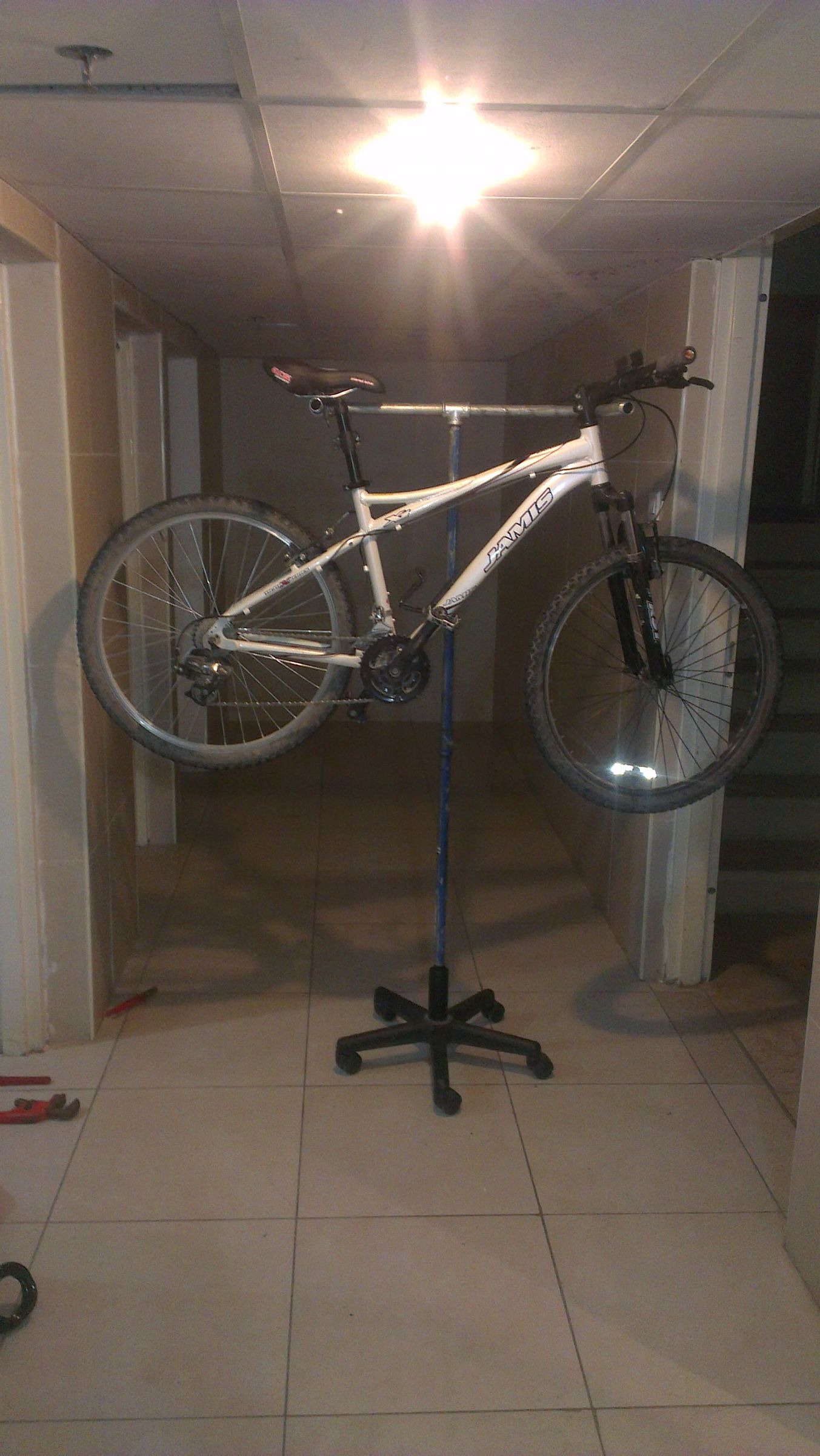 Portable Bike Repair Stand Instructables